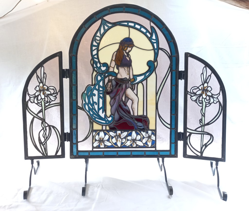 Art nouveau stained glass - Clearsands Stained Glass